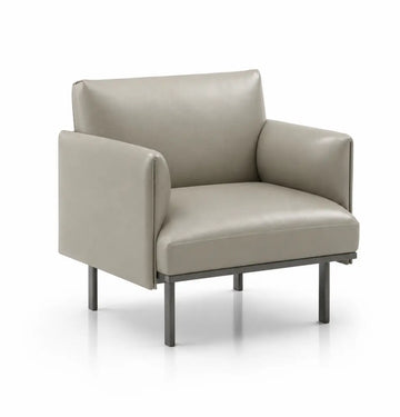 Binray Armchair Consumer KANO Khaki PVC Vegan Leather 2-5 Working Days