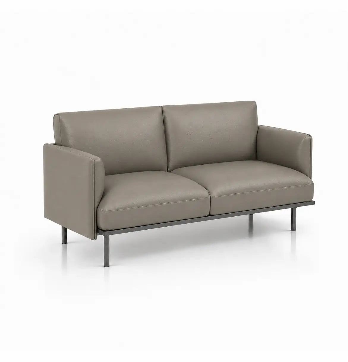 Binray 2-Seater Sofa Consumer KANO Coffee PVC Vegan Leather 8-10 Weeks