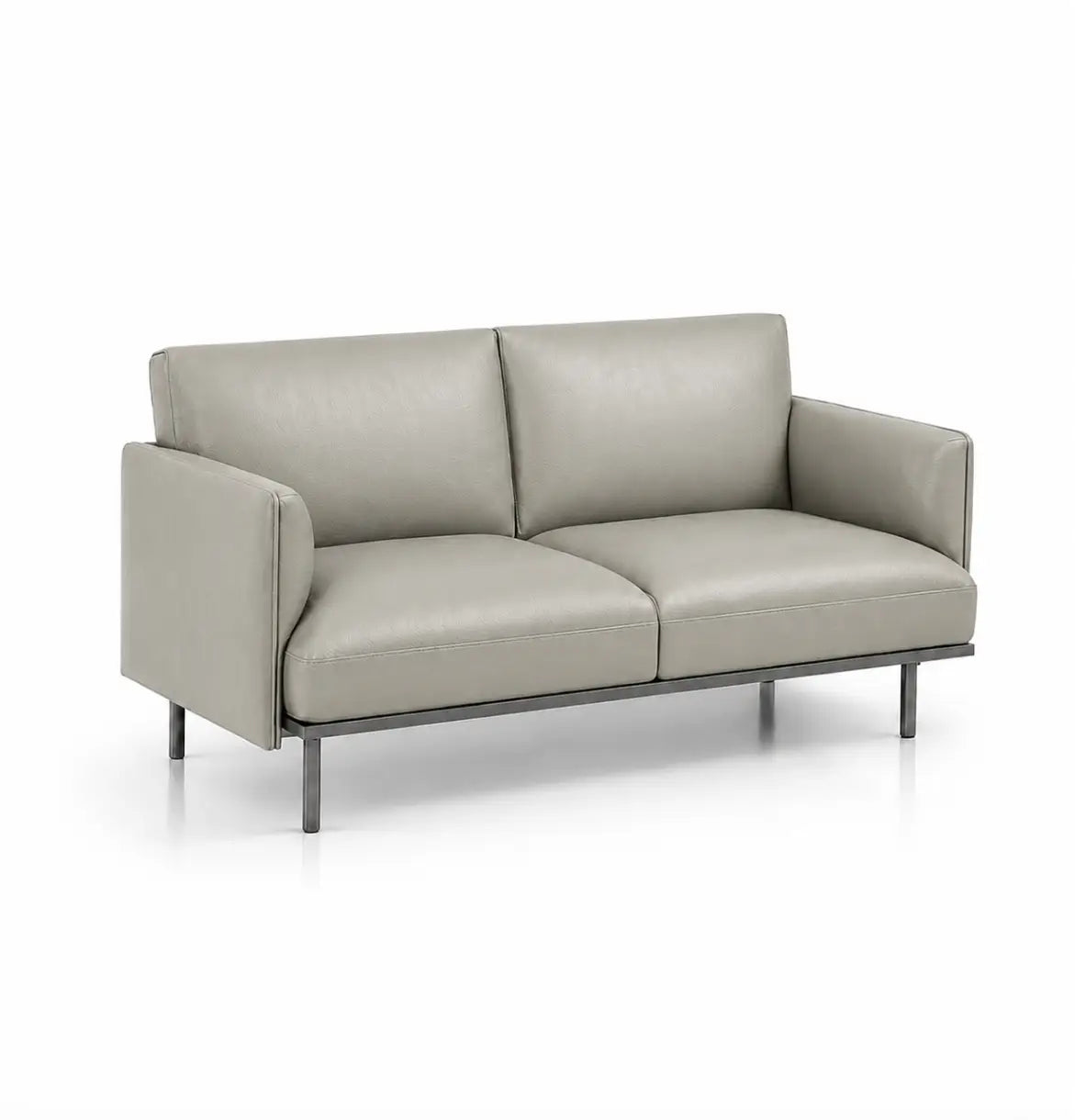 Binray 2-Seater Sofa Consumer KANO Khaki PVC Vegan Leather 2-5 Working Days