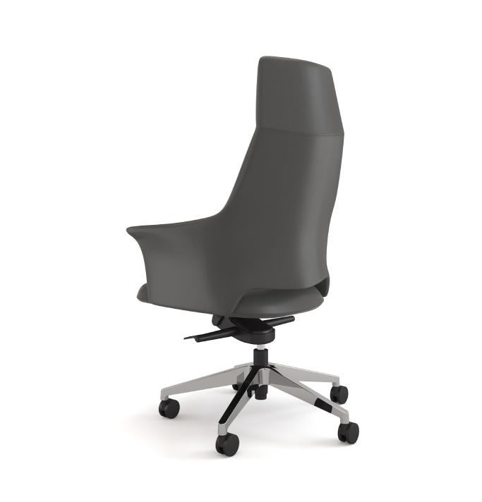 Binye Highback Consumer KANO Vegan Leather Grey 8-10 Weeks