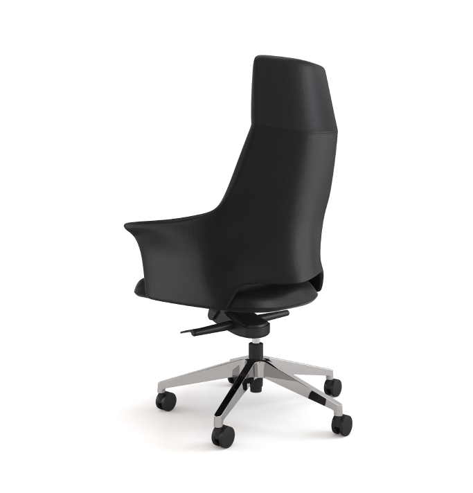 Binye Highback Consumer KANO Vegan Leather Black 8-10 Weeks