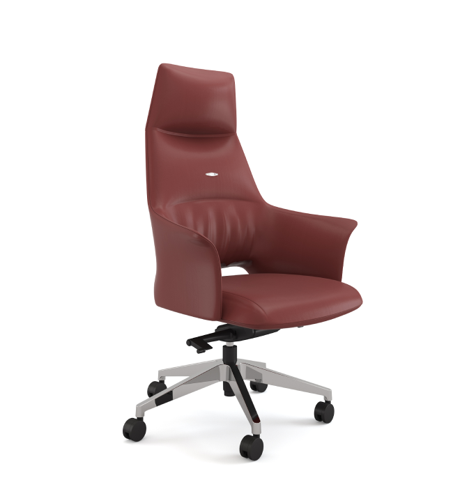 Binye Highback Consumer KANO Genuine Leather Red 8-10 Weeks