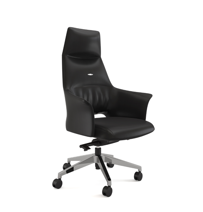 Binye Highback Consumer KANO Genuine Leather Black 8-10 Weeks