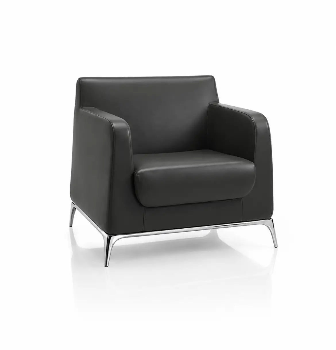 Bison Armchair Consumer BAFCO Vegan Leather Black 30 Days