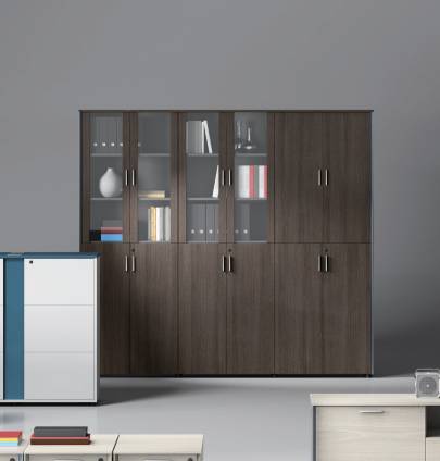Universal 6-Level Triple Cabinet in Veneer Consumer KANO   