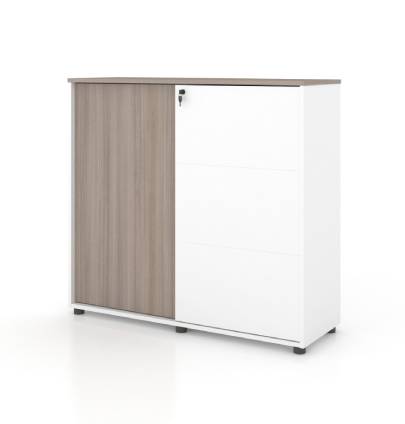 Universal 3-Level Cabinet (White Body) Consumer KANO   