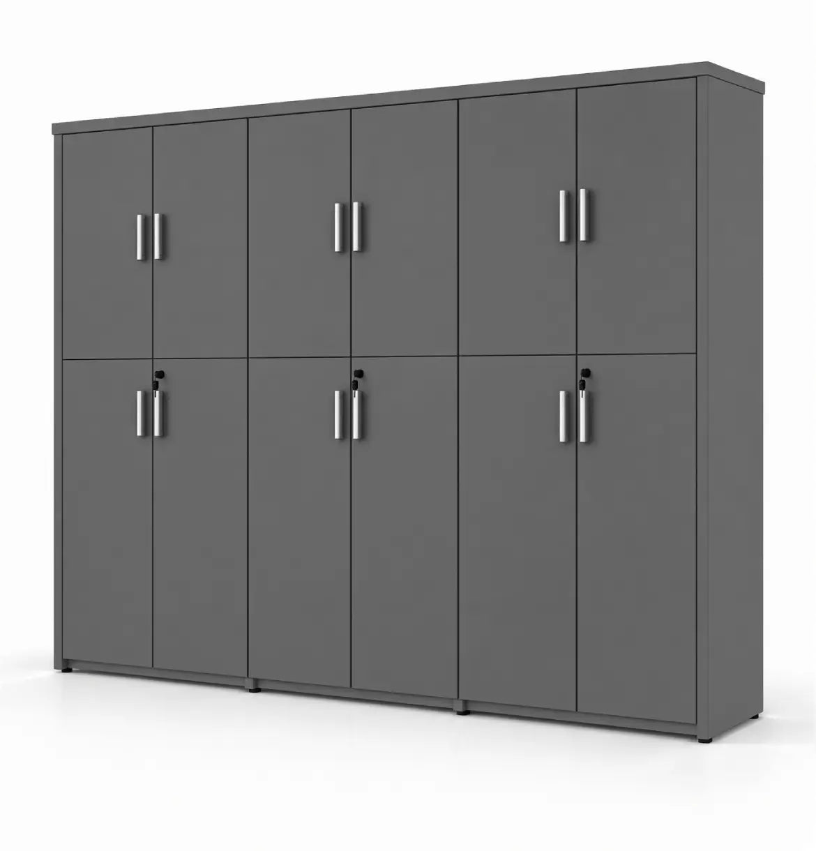 Universal Dark 5-Level Triple Cabinet Consumer KANO Grey Matching MFC Doors 8-10 Weeks