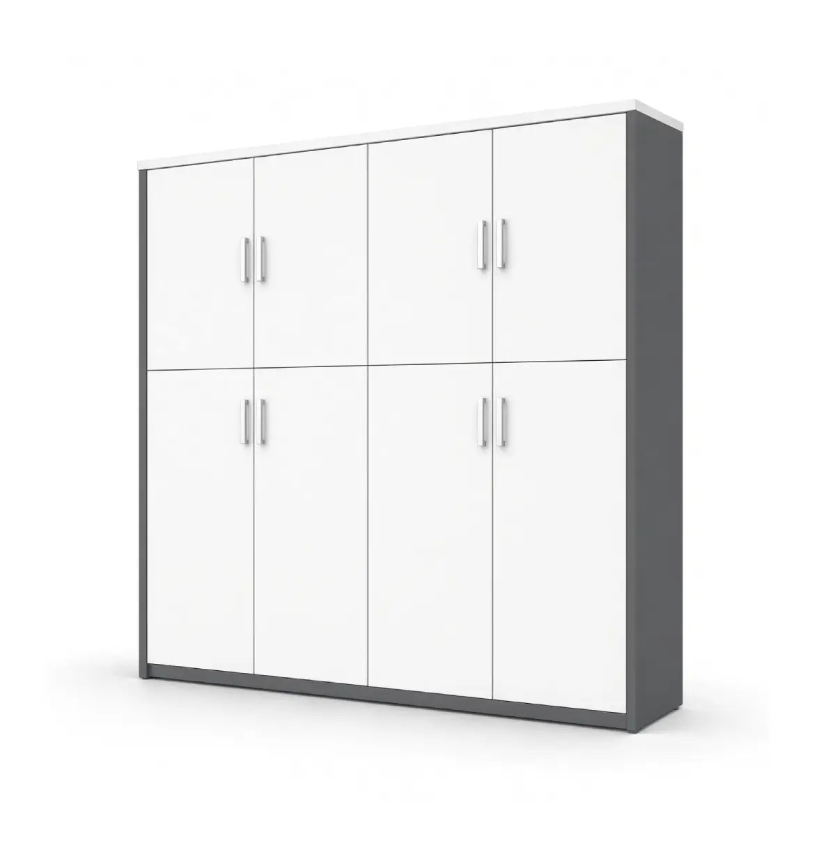 Universal Dark 5-Level Dual Cabinet Consumer KANO White Matching MFC Doors 8-10 Weeks