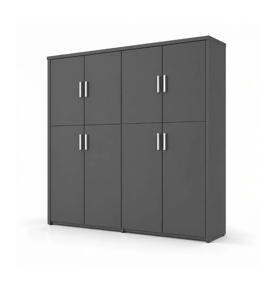 Universal Dark 5-Level Dual Cabinet Consumer KANO Grey Matching MFC Doors 8-10 Weeks
