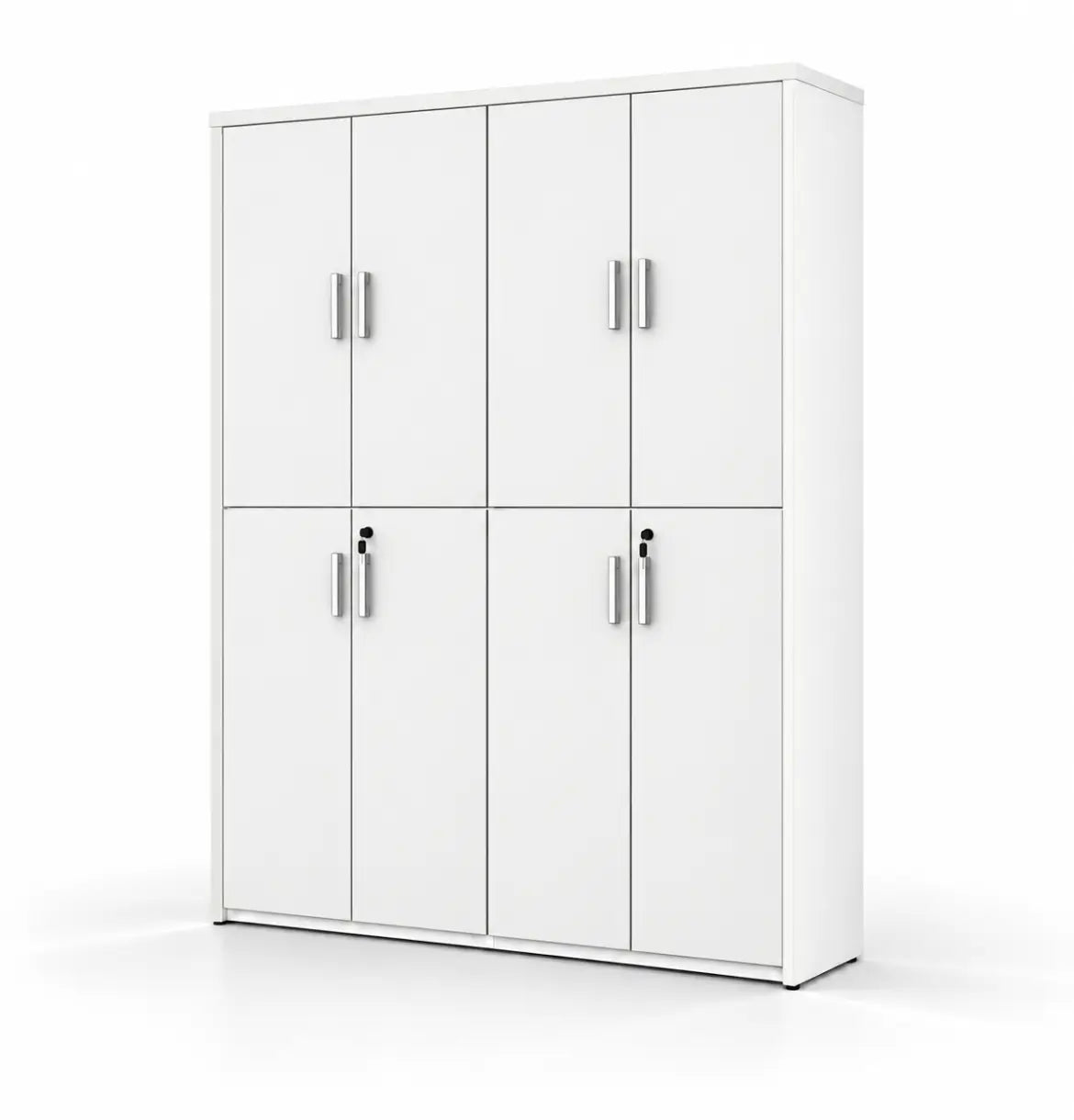 Universal Light 6-Level Dual Cabinet Consumer KANO White Matching MFC Doors 8-10 Weeks