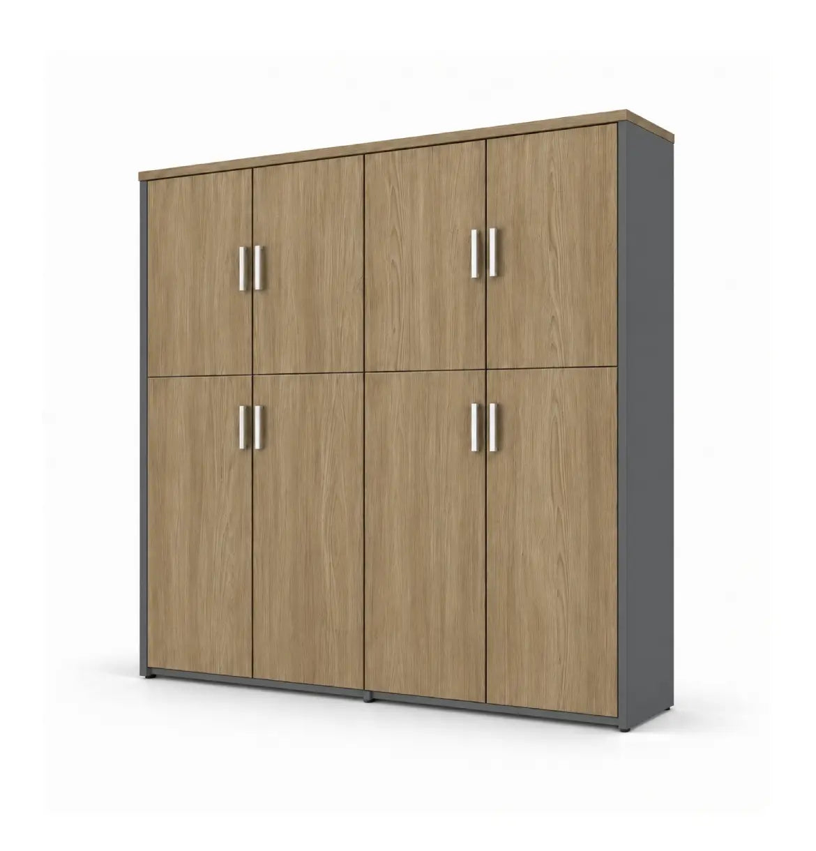 Universal Dark 5-Level Dual Cabinet Consumer KANO CF41 Nash Oak Matching MFC Doors 8-10 Weeks