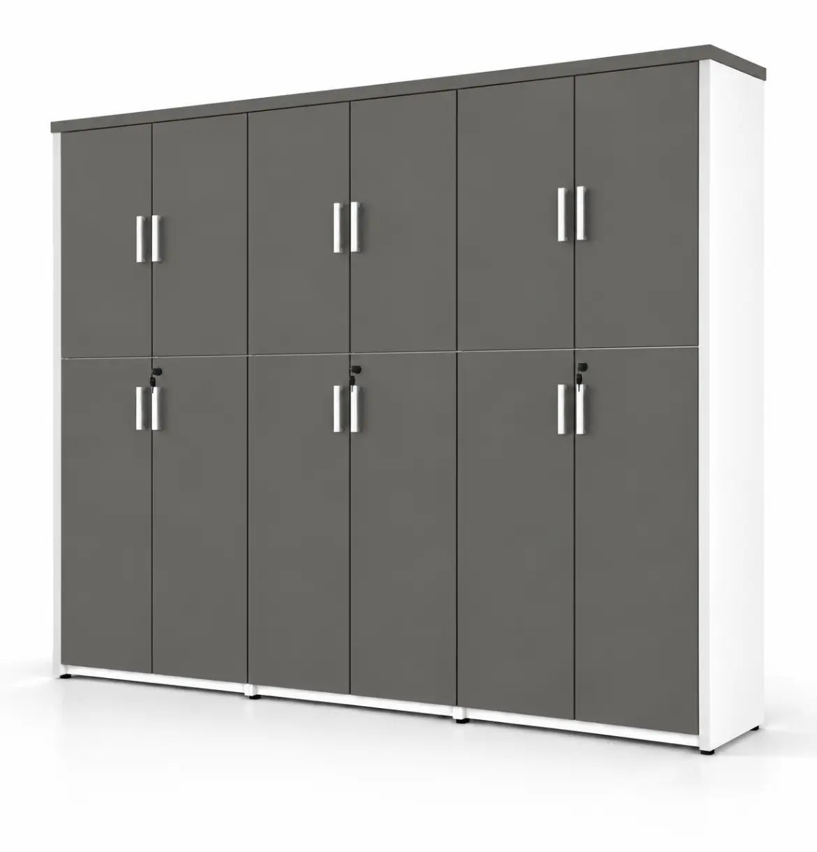 Universal Light 5-Level Triple Cabinet Consumer KANO Grey Matching MFC Doors 8-10 Weeks