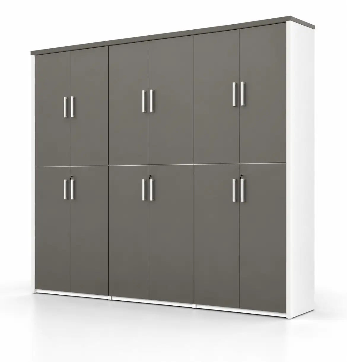Universal Light 6-Level Triple Cabinet Consumer KANO Grey Matching MFC Doors 8-10 Weeks