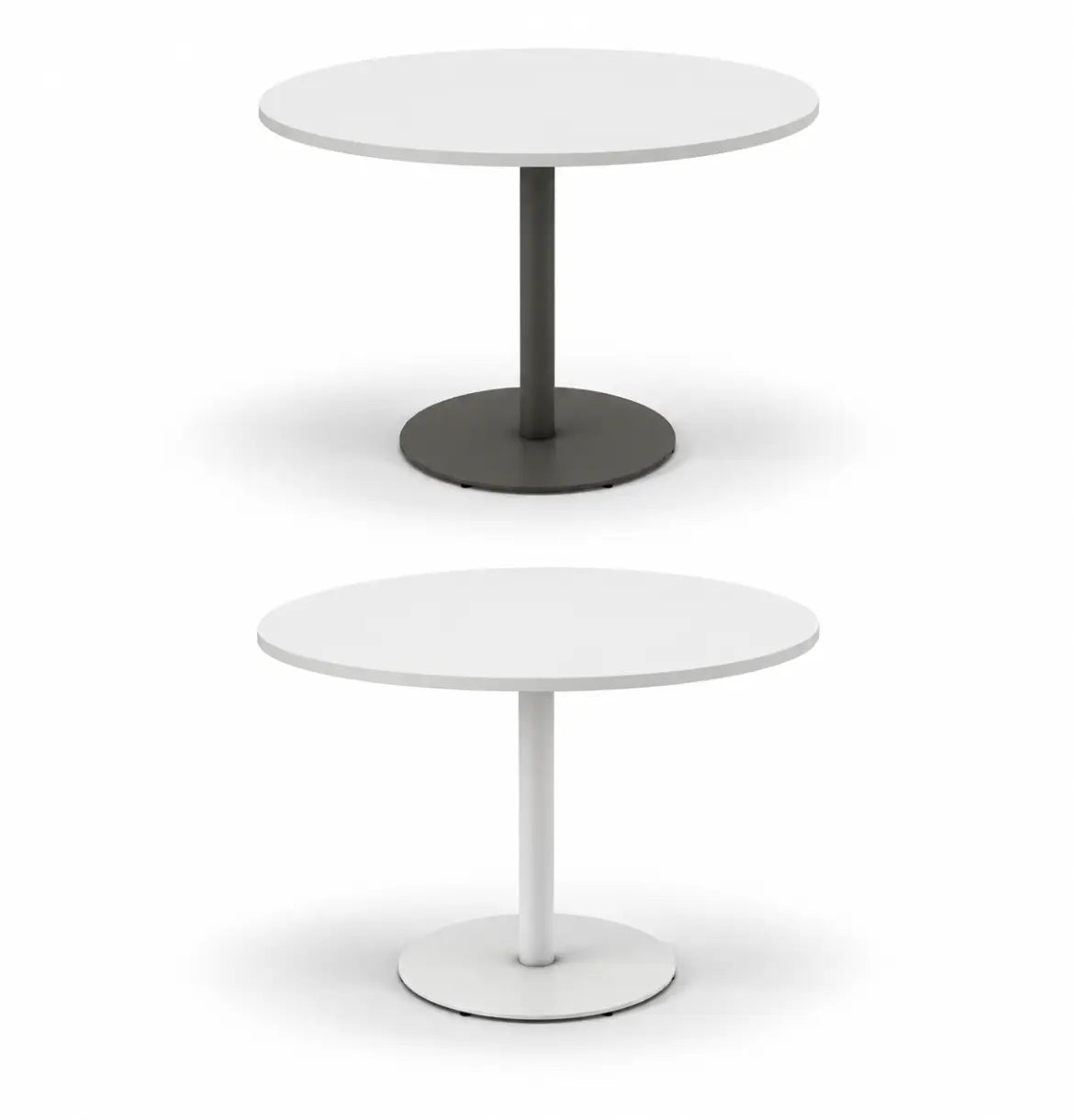 Cadi Round Meeting Table (2 Sizes) Consumer KANO White 1000 2-5 Working Days