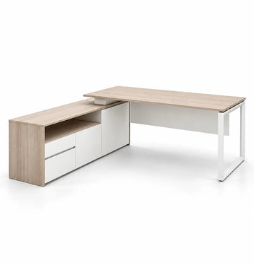 Cadi "O" Executive Desk Consumer KANO CF09 Log Walnut 1600 8-10 Weeks