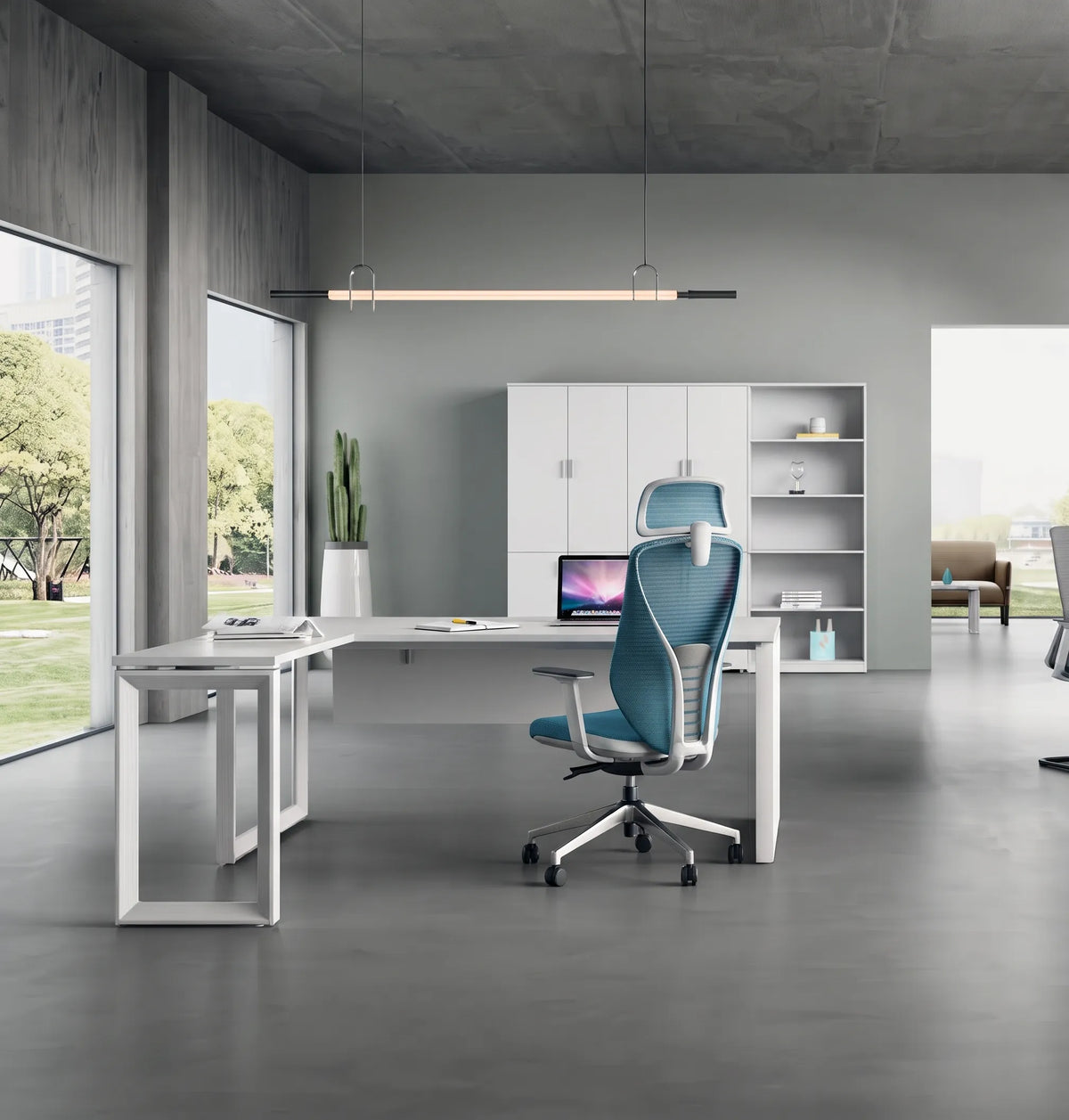 Cadi "O" L-Shaped Desk Consumer KANO