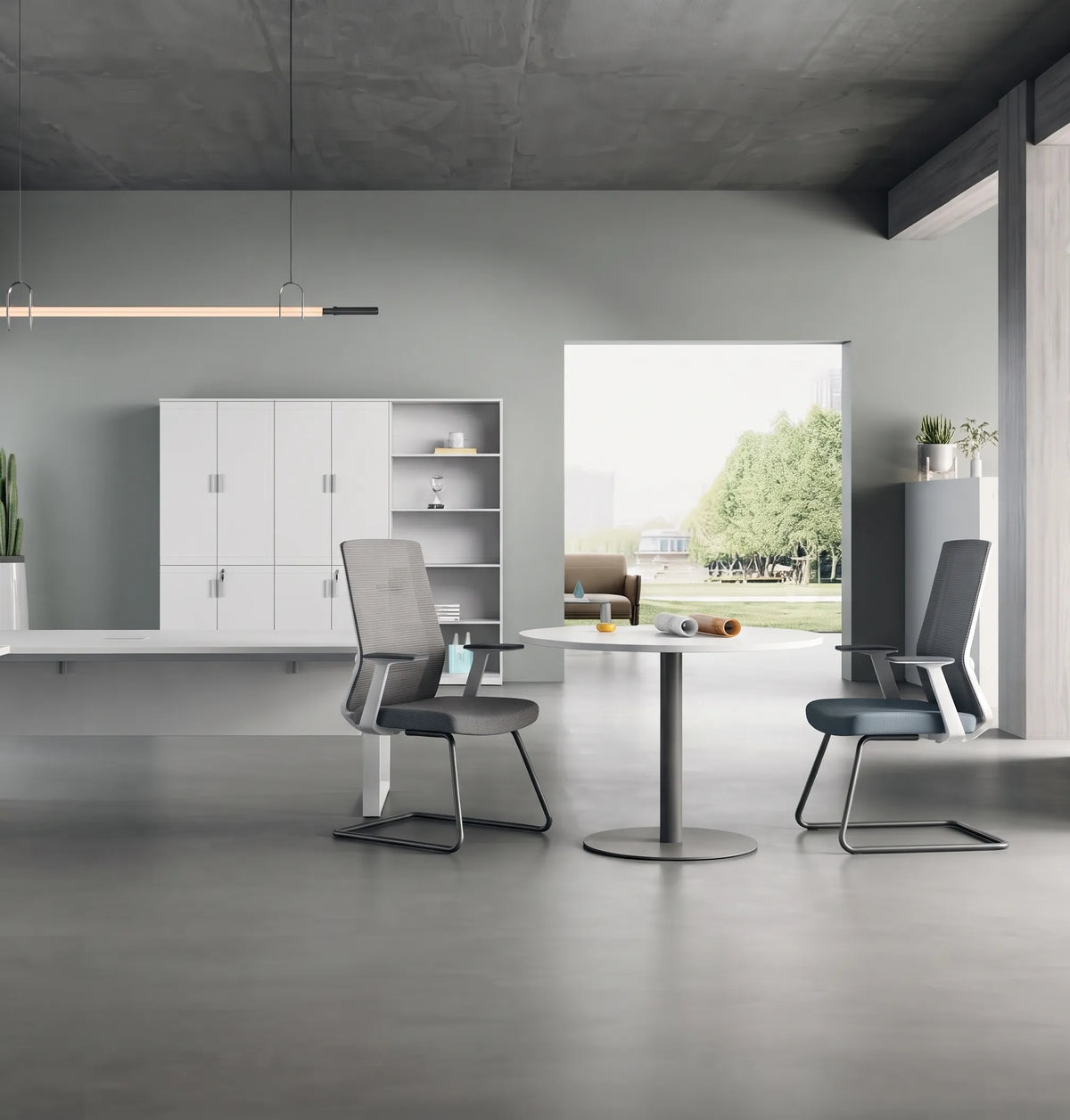 Cadi Round Meeting Table (2 Sizes) Consumer KANO