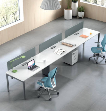 Cadi "O" Linear Desks (Cluster) - BAFCO