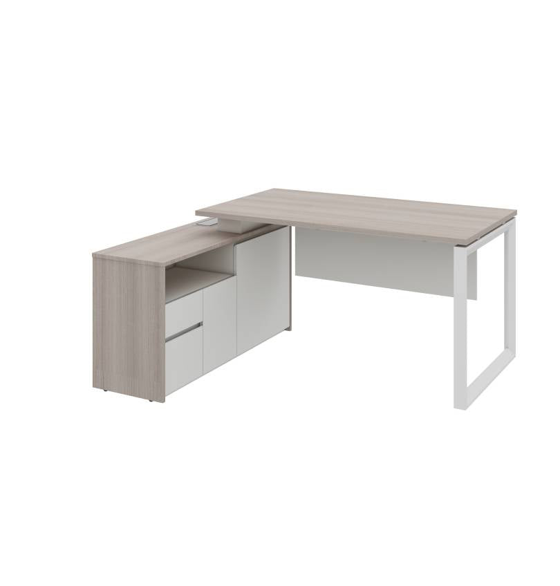 Cadi "O" LShaped Manager Table Scandinavian Design Office Furniture