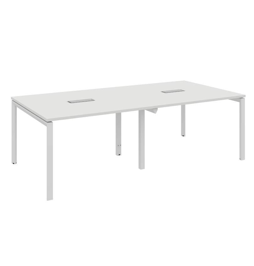 Cadi Conference Table (10 Sizes) Consumer KANO CF05 White W2400 x D1200 x H750mm 2-5 Working Days