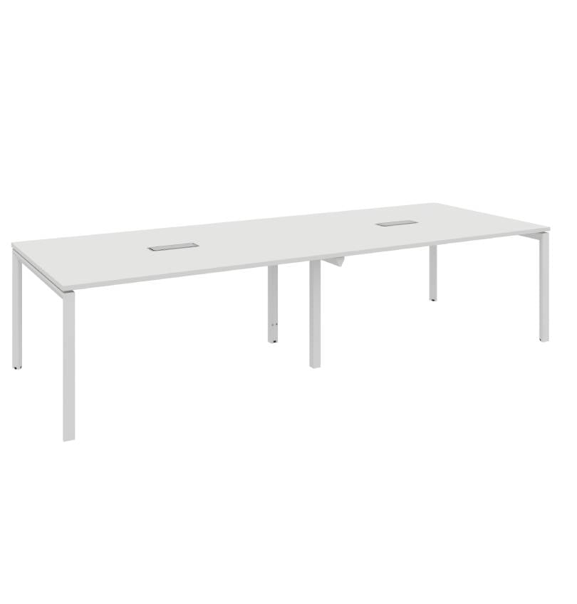 Cadi Conference Table (10 Sizes) Consumer KANO CF05 White W3200 x D1200 x H750mm 30 Days