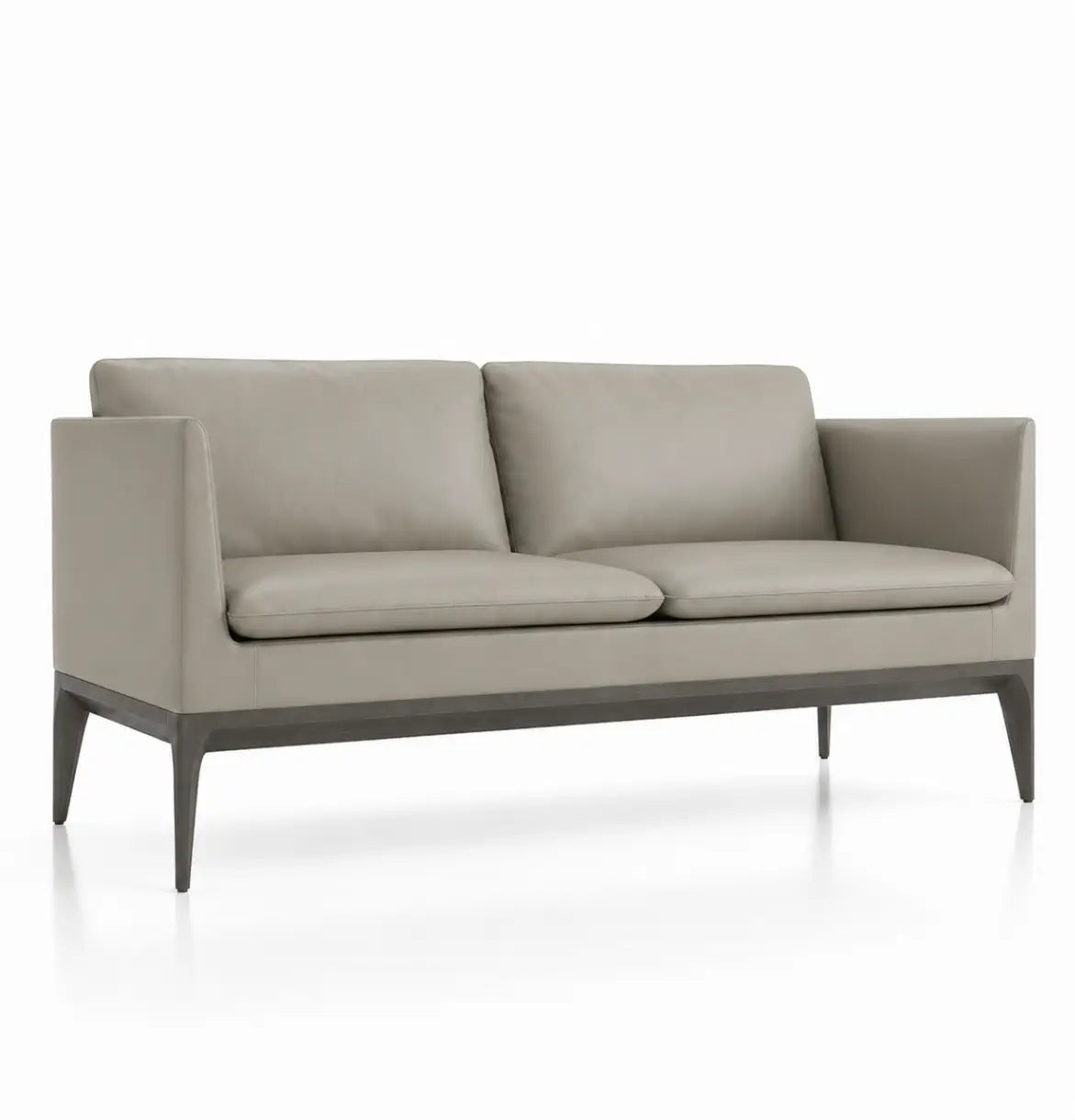 Castle 3-Seater Sofa Consumer KANO Khaki Vegan Leather 8-10 Weeks