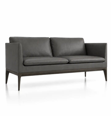 Castle 3-Seater Sofa Consumer KANO Grey Vegan Leather 8-10 Weeks