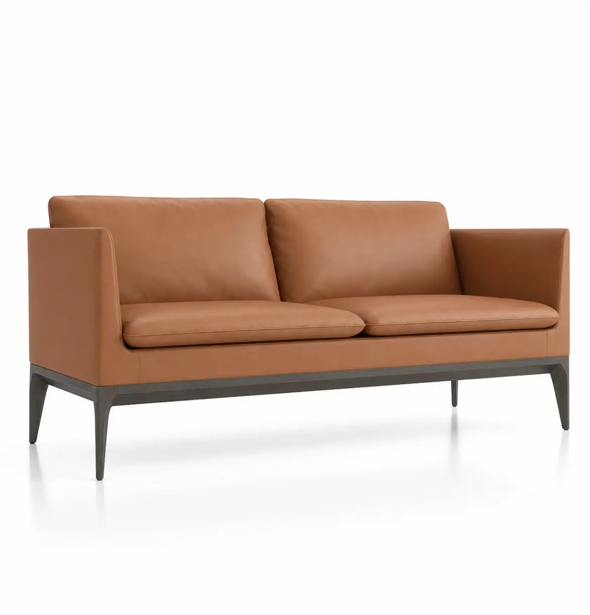Castle 3-Seater Sofa Consumer KANO Tan Vegan Leather 8-10 Weeks
