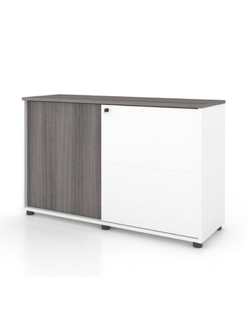 Universal 2-Level Cabinet (White Body) - BAFCO