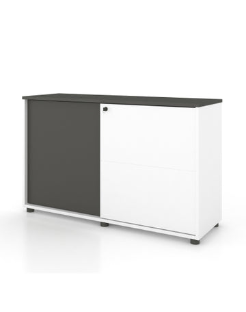 Universal 2-Level Cabinet (White Body) - BAFCO