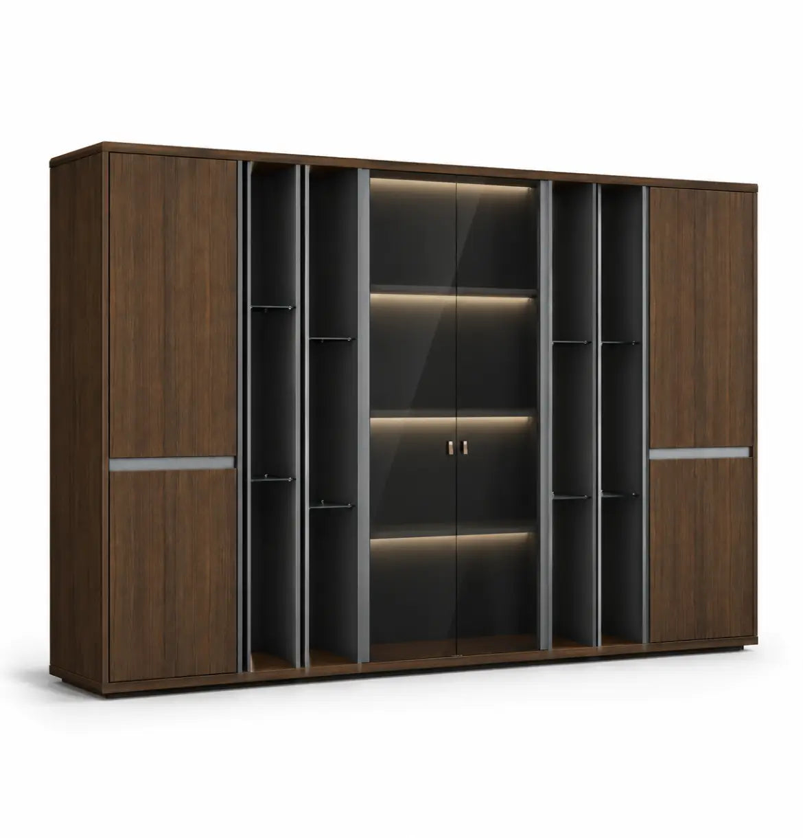 Champion Executive Wall Storage (2 Sizes) Consumer KANO CY07 American Walnut 3400 8-10 Weeks