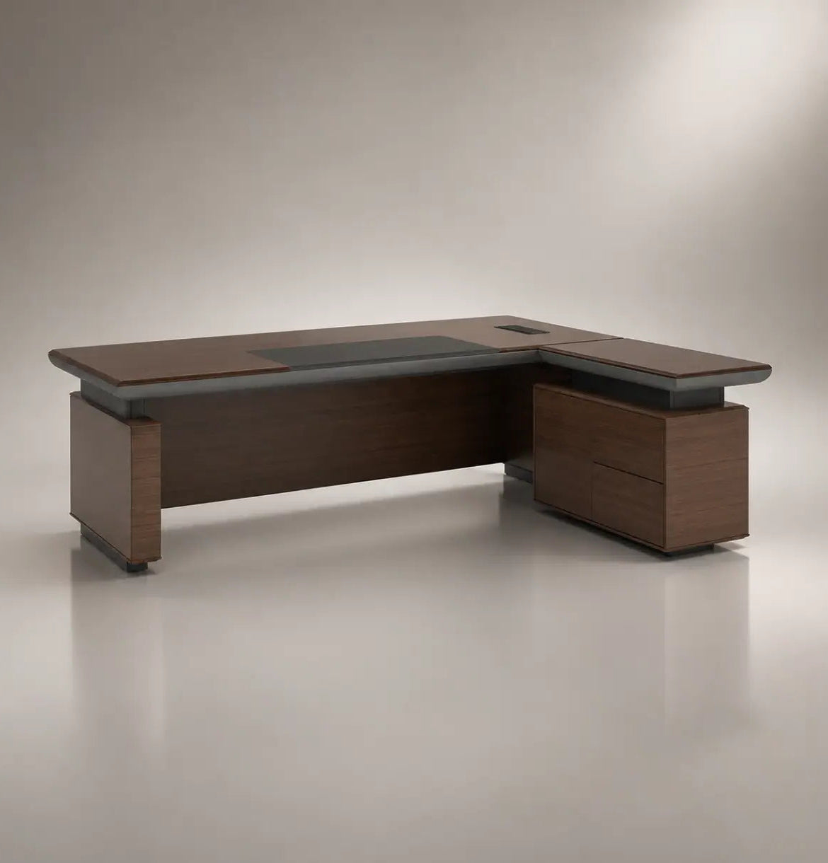 Champion Straight or L-Shaped Desk Consumer KANO