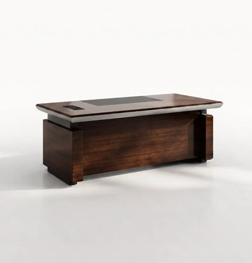 Champion Straight or L-Shaped Desk Consumer KANO CY07 American Walnut 2000S 8-10 Weeks