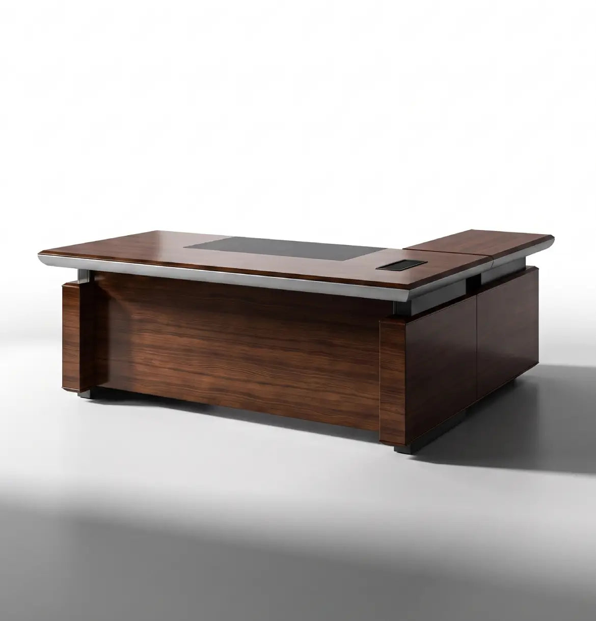Champion Straight or L-Shaped Desk Consumer KANO CY07 American Walnut 2000 8-10 Weeks