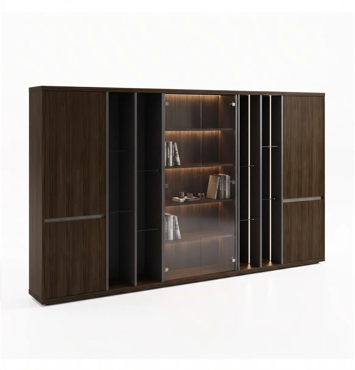 Champion Executive Wall Storage (2 Sizes) Consumer KANO CY20 Alpine Walnut 3400 8-10 Weeks