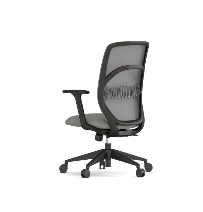 Chelsea Five Midback Consumer KANO Light Grey Synchro Mech with 3 Lock + 3D Arms 8-10 Weeks