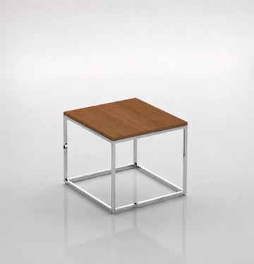 Cube Side Coffee Table Consumer BAFCO Walnut 2-5 Working Days