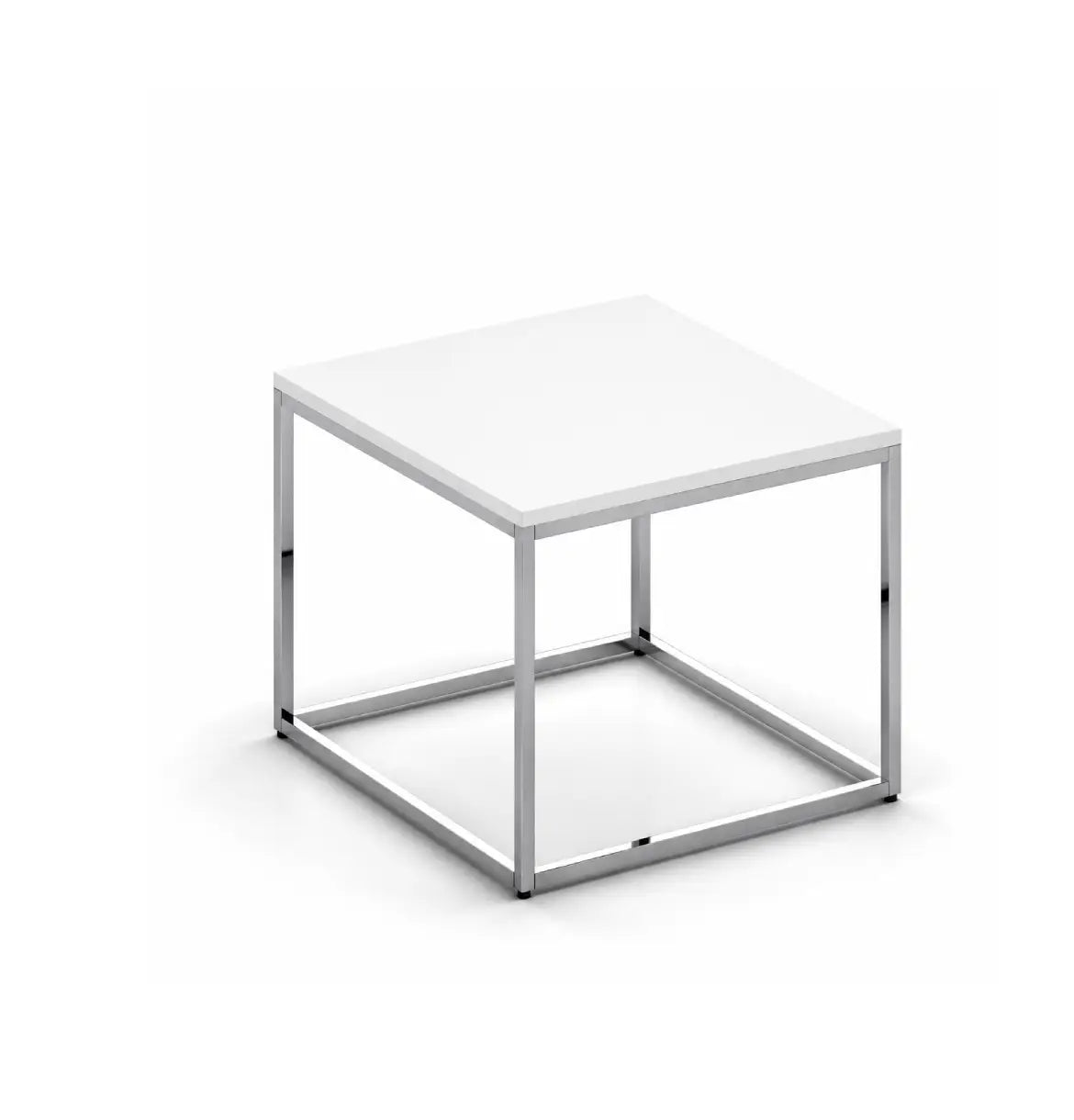 Cube Side Coffee Table Consumer BAFCO White 2 Weeks
