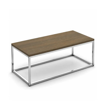 Cube Centre Coffee Table Consumer BAFCO Hairline Walnut 2-5 Working Days