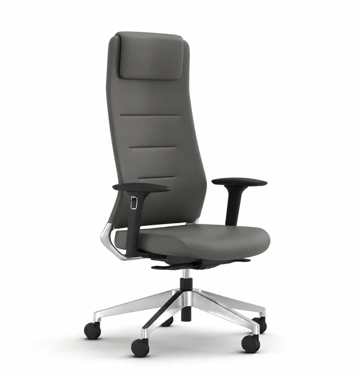 Deno Highback Consumer KANO Vegan Leather Grey 8-10 Weeks