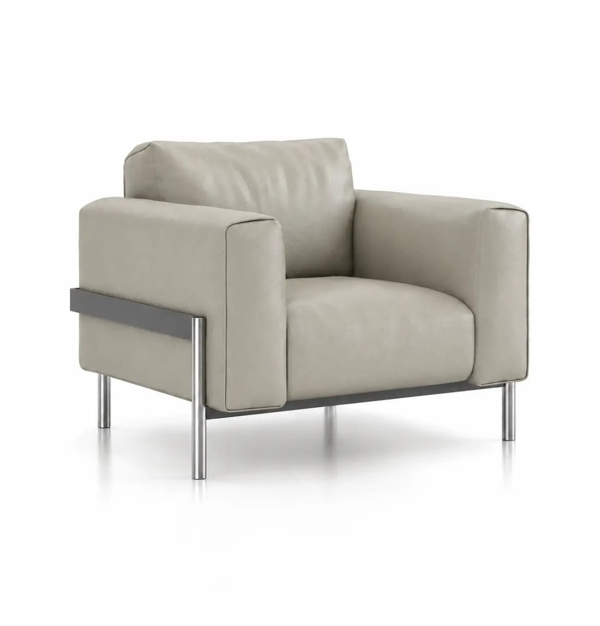 Dense Armchair Consumer KANO Khaki Vegan Leather 8-10 Weeks
