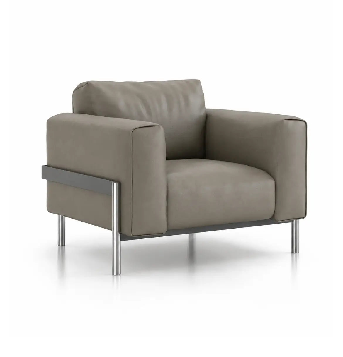 Dense Armchair Consumer KANO Coffee Vegan Leather 8-10 Weeks