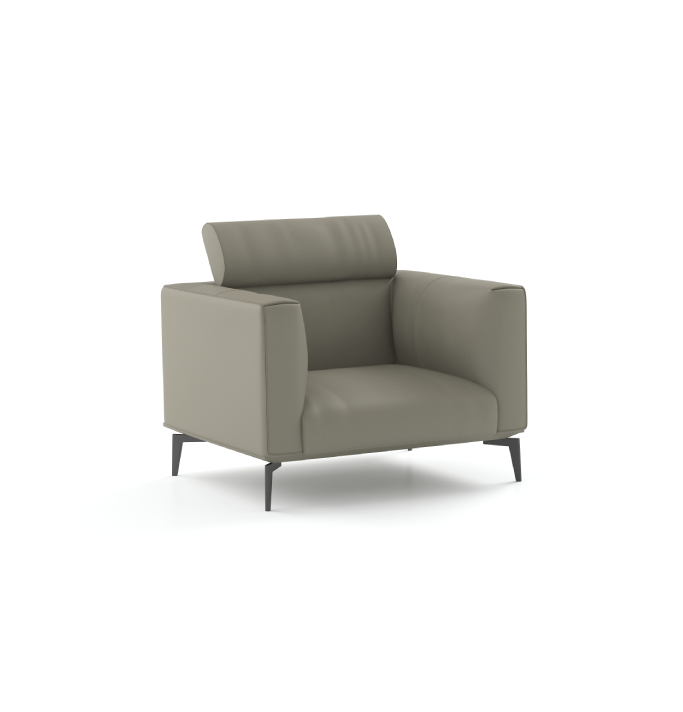 Derry Armchair Consumer KANO Coffee Vegan Leather 8-10 Weeks