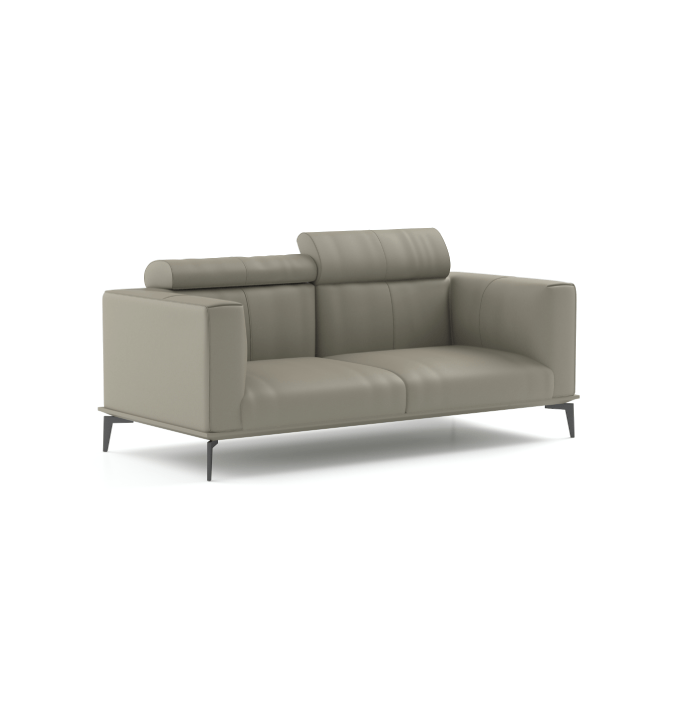 Derry 2-Seater Sofa Consumer KANO Coffee Vegan Leather 8-10 Weeks