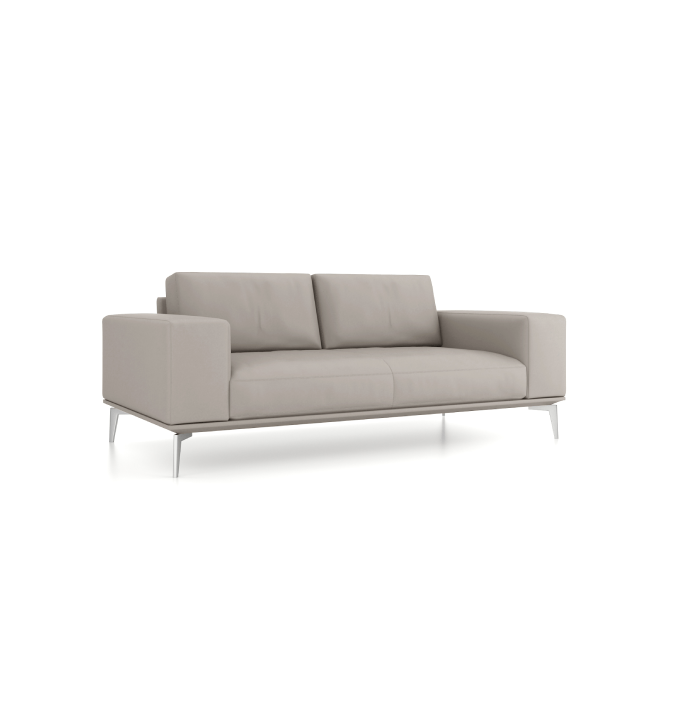 Desso 2-Seater Sofa Consumer KANO Khaki Genuine Leather 8-10 Weeks