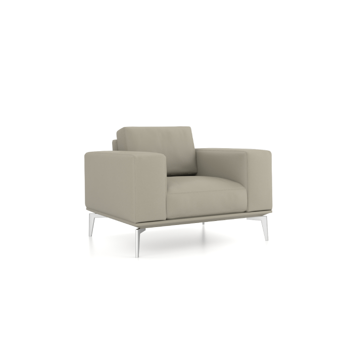 Desso Armchair Consumer KANO Genuine Leather Coffee 8-10 Weeks