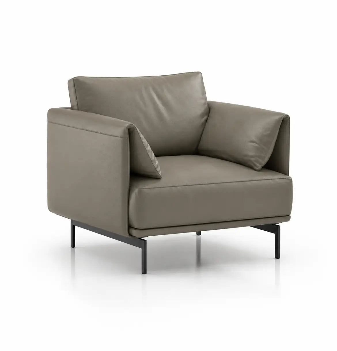 Desun Armchair Consumer KANO Coffee Vegan Leather 8-10 Weeks