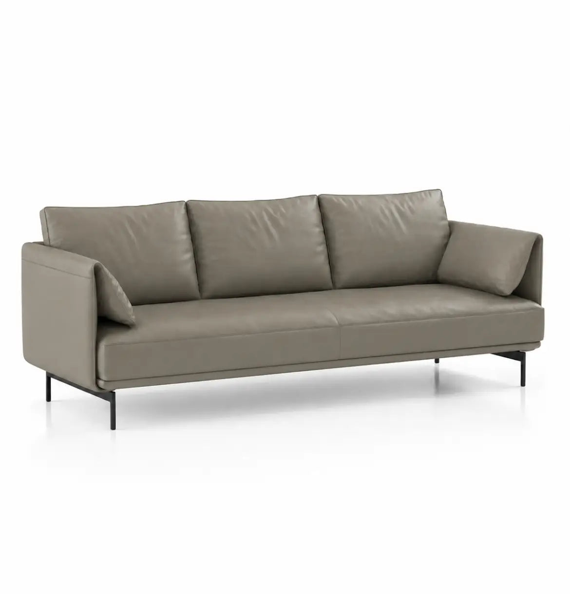 Desun 3-Seater Sofa Consumer KANO Coffee Vegan Leather 8-10 Weeks