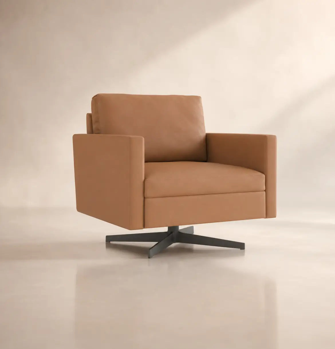 Deyoo Armchair Consumer KANO Vegan Leather Tan 8-10 Weeks