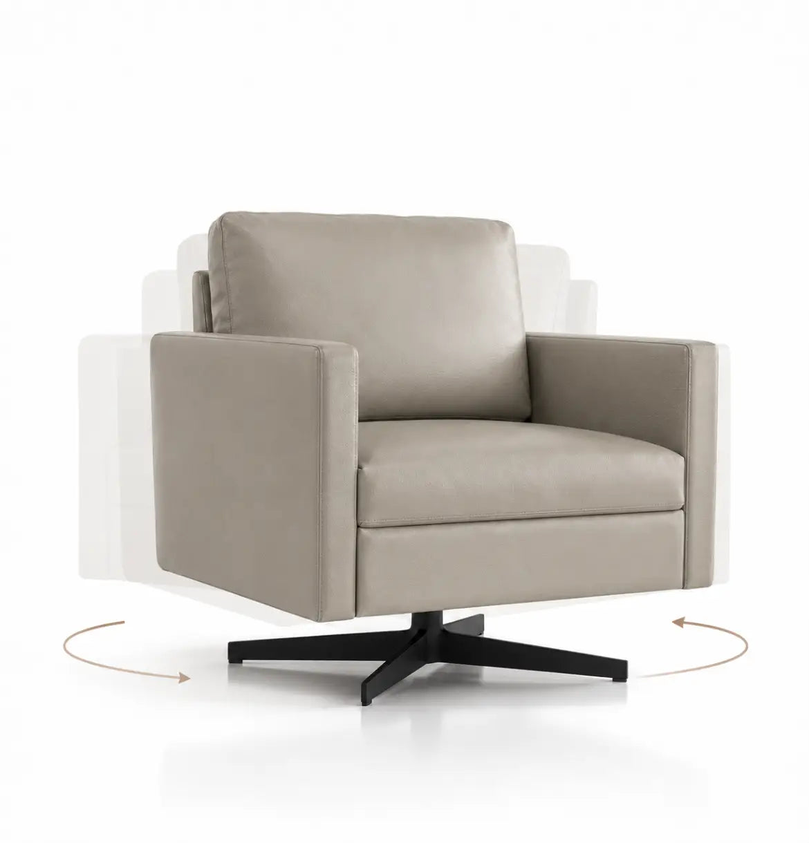 Deyoo Armchair Consumer KANO Khaki Vegan Leather 8-10 Weeks